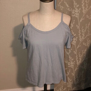 American Eagle Don’t Ask Why Cold Shoulder Top​​​​​​​​​​